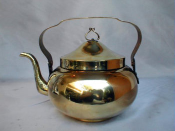 Brass Samovar Tea Pot