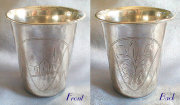 Russian Silver Beaker 