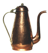 Tall Copper Teapot